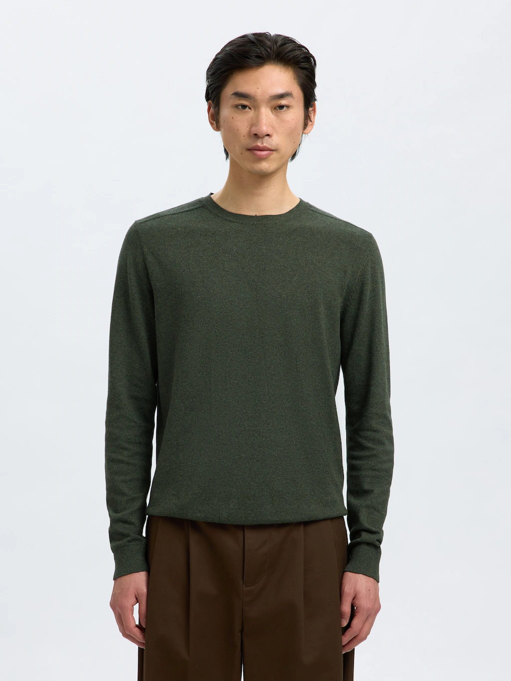 SELECTED HOMME Strickpullover SLHBERG CREW NECK günstig online kaufen