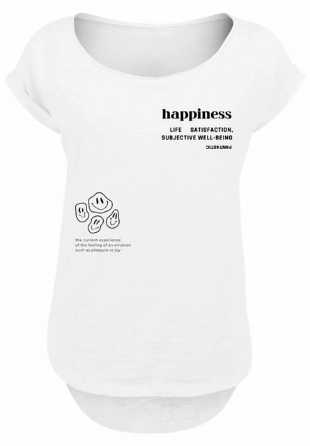 F4NT4STIC T-Shirt "PLUS SIZE happiness", Print günstig online kaufen