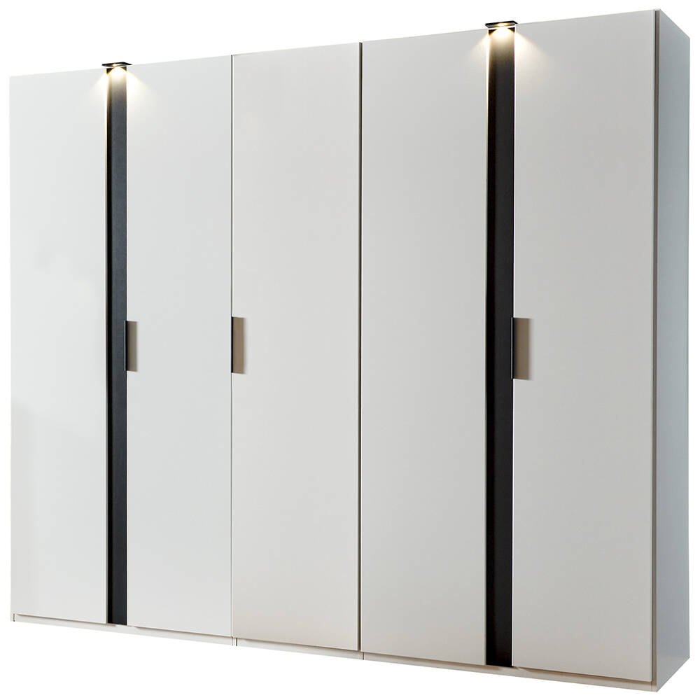 Lomadox Kleiderschrank RONDA-43 Schlafzimmerschrank 250 cm breit inkl. Bele günstig online kaufen