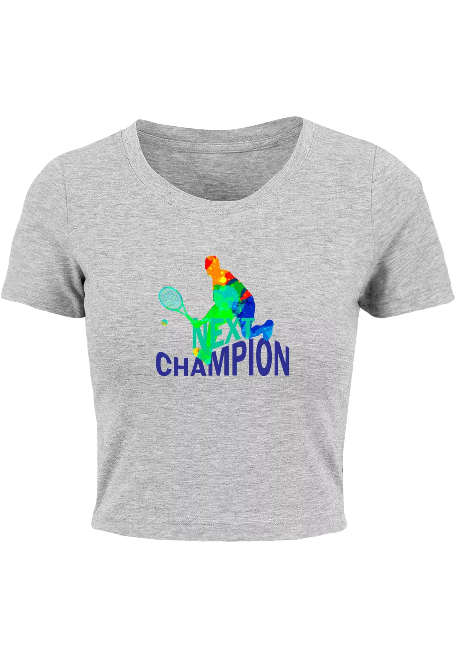 Merchcode T-Shirt "Merchcode Damen Ladies Next Champion Cropped Tee" günstig online kaufen