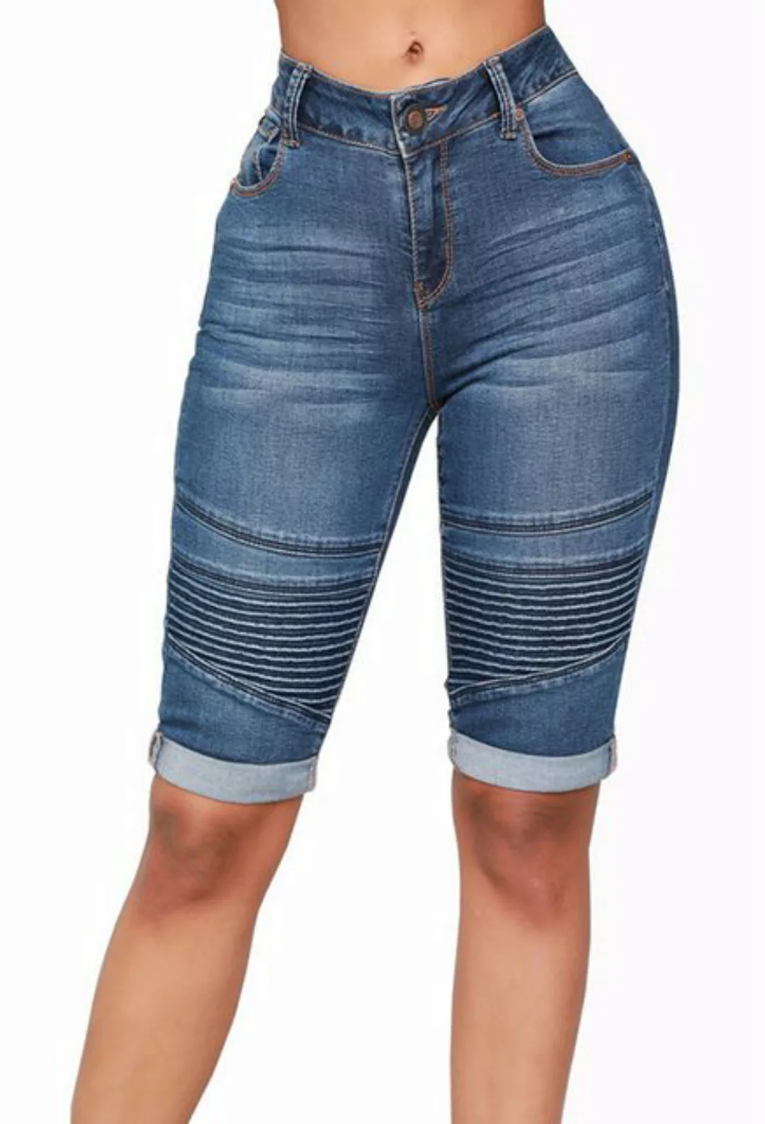 CHENIN 3/4-Jeans Jeans damen sommer 3/4 hose damen sommer damen sommer kurz günstig online kaufen