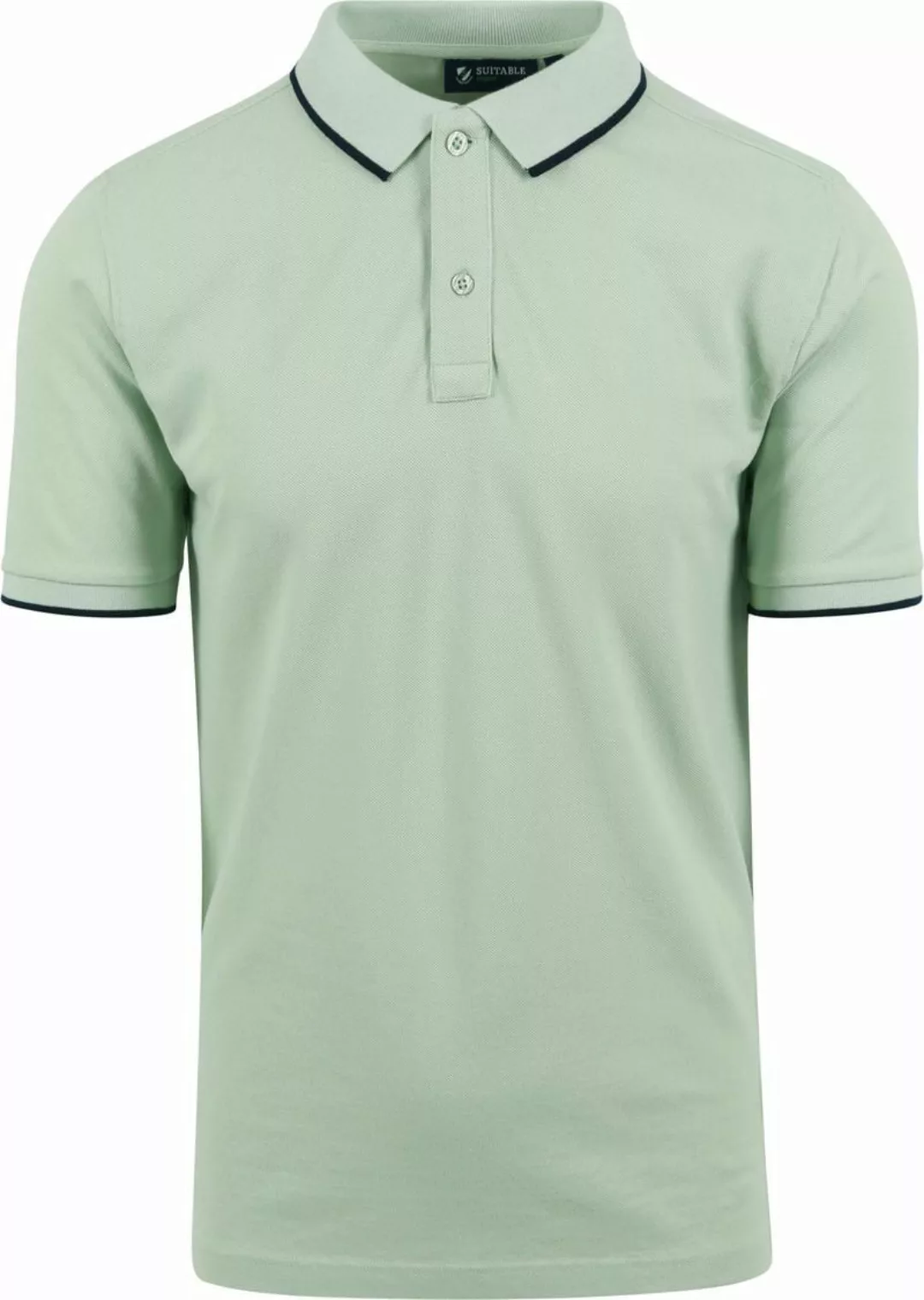 Suitable Respect Poloshirt Tip Ferry Hellgrün - Größe S günstig online kaufen