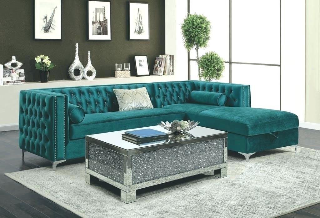 Xlmoebel Ecksofa Chesterfield Ecksofa aus Samt mit Türkisfarbenem Textilbez günstig online kaufen