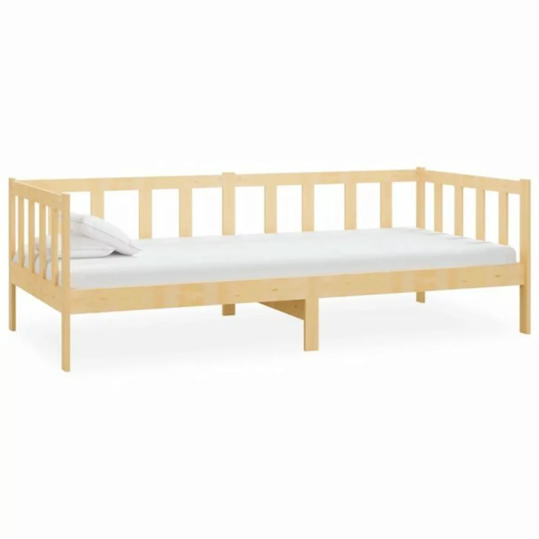 vidaXL Bett Tagesbett Massivholz Kiefer 90x200 cm günstig online kaufen