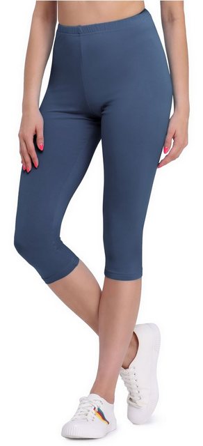 Bellivalini Leggings Damen 3/4 Capri Hose aus Viskose BLV50-148 (1-tlg) aus günstig online kaufen