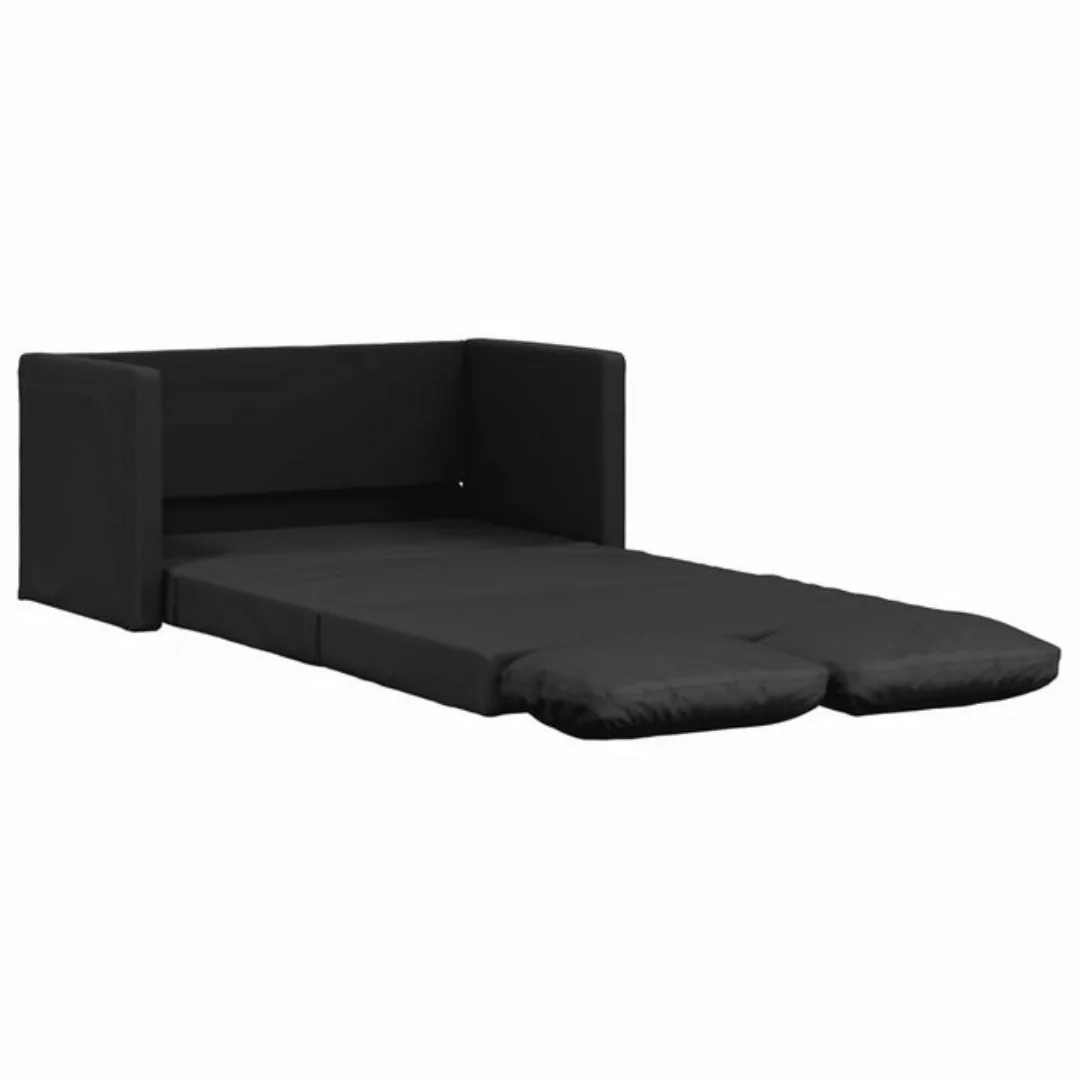 vidaXL Sofa Bodensofa Sofa mit Schlaffunktion, Kunstleder günstig online kaufen