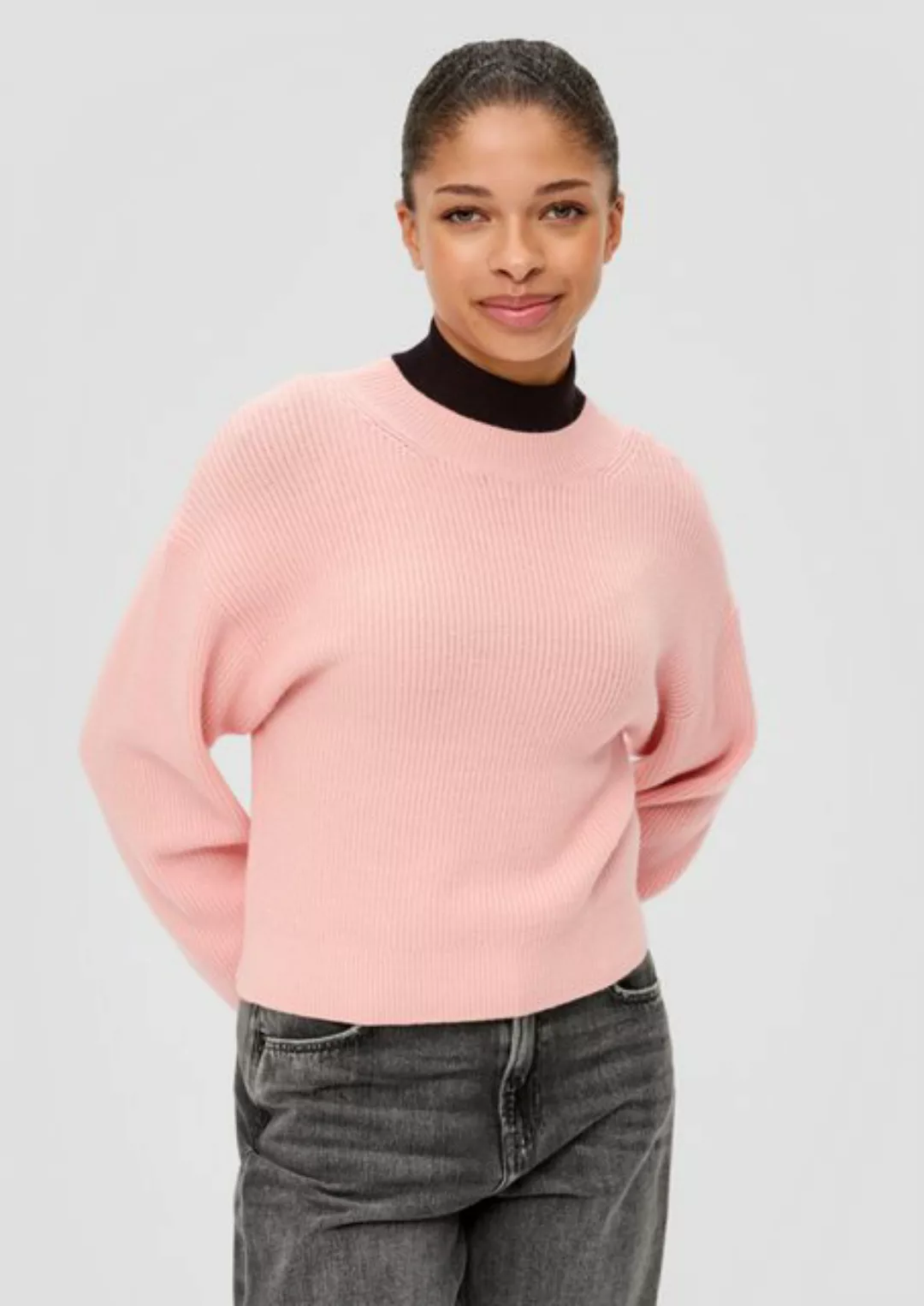QS Sweatshirt Strickpullover günstig online kaufen
