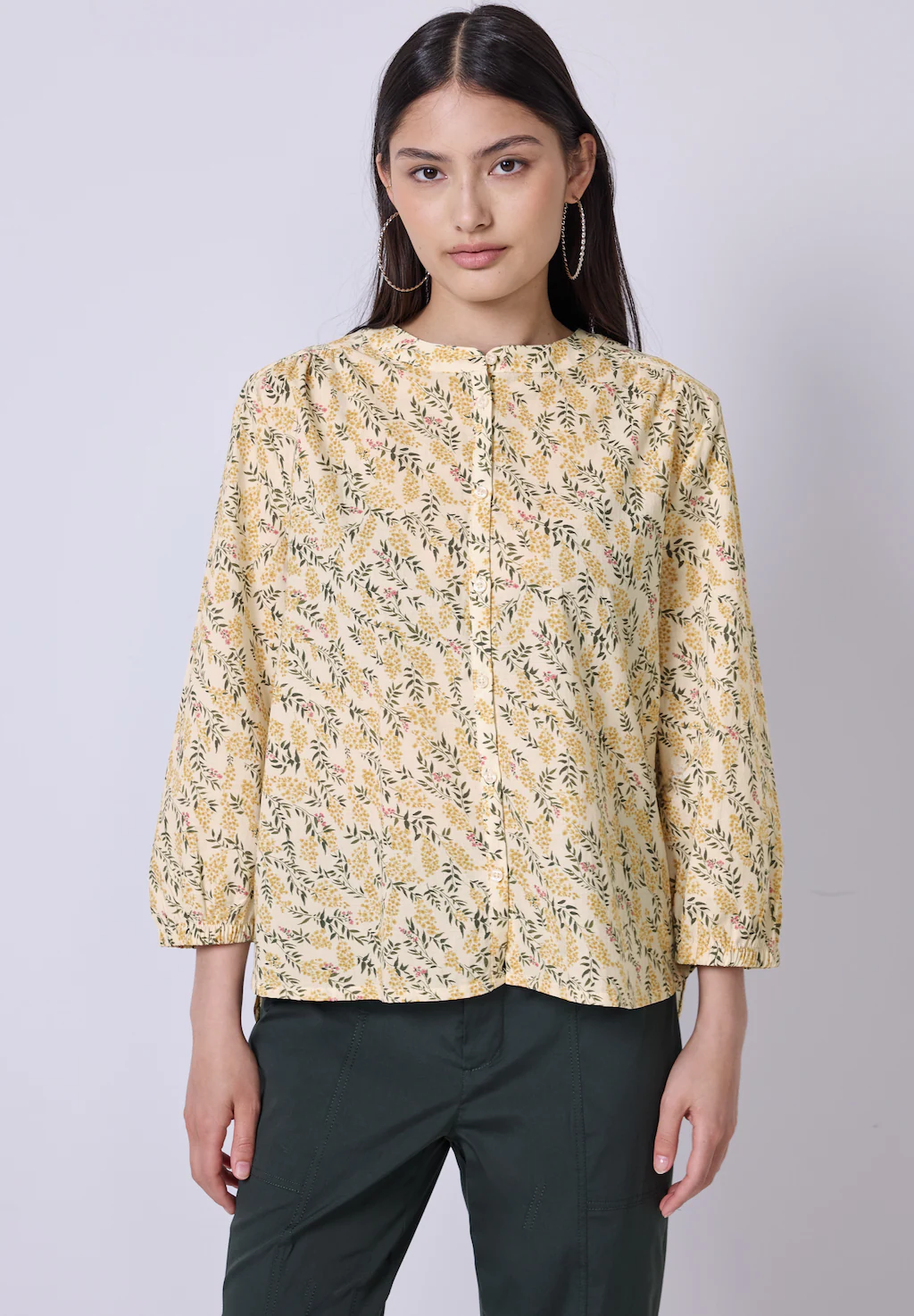 STREET ONE STUDIO Klassische Bluse, aus reiner Baumwolle günstig online kaufen