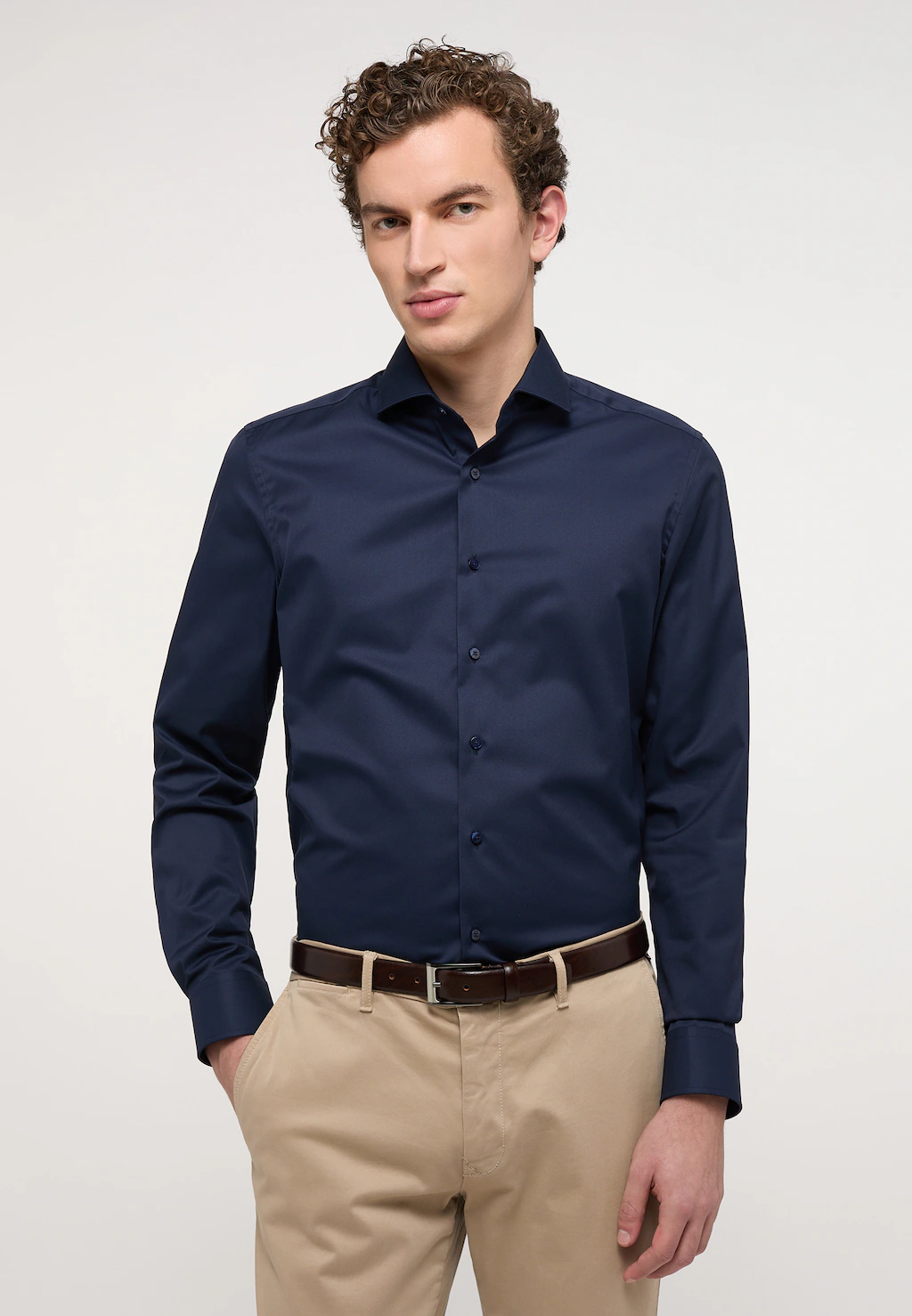 Eterna Langarmhemd "SLIM FIT", NON IRON (bügelfrei) günstig online kaufen