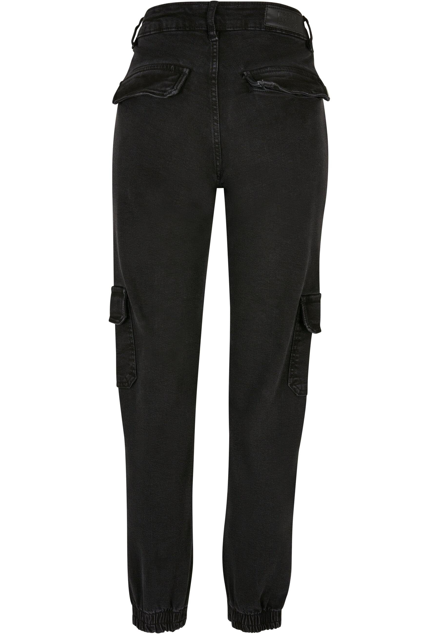 URBAN CLASSICS Stoffhose "Urban Classics Damen Ladies Organic Stretch Denim günstig online kaufen