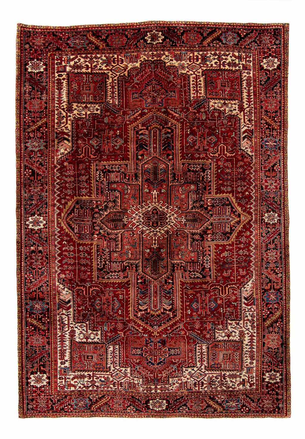 morgenland Orientteppich »Perser - Nomadic - 397 x 304 cm - dunkelrot«, rec günstig online kaufen