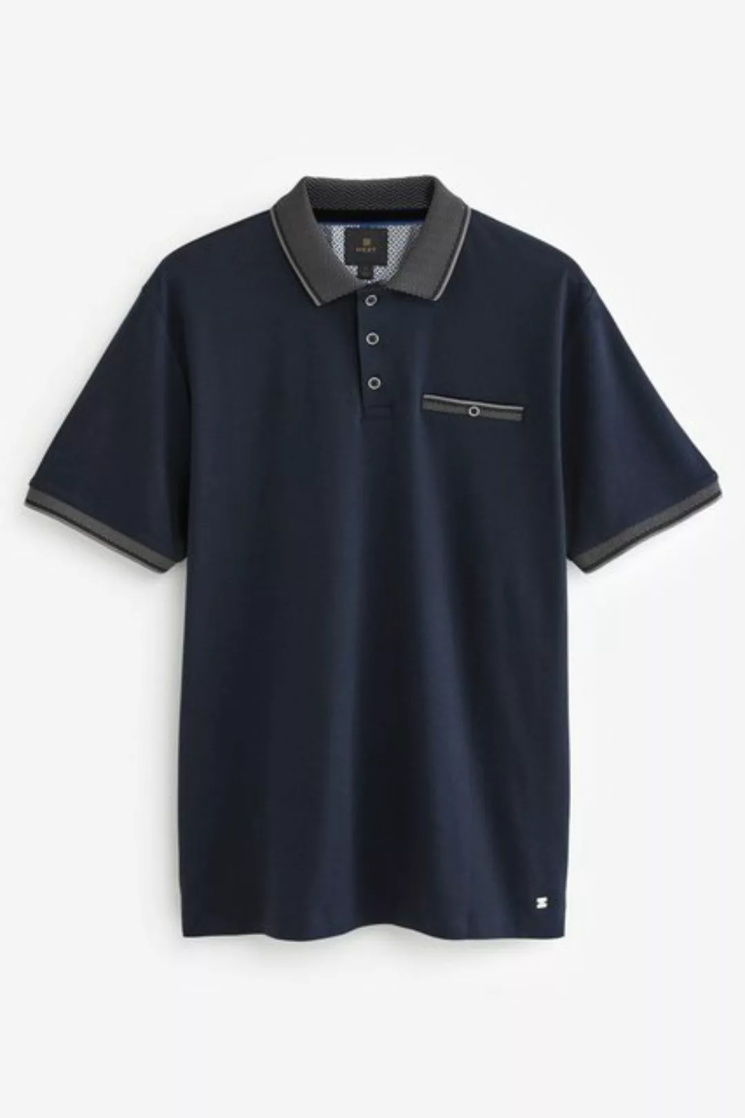 Next Poloshirt Polohemd mit elegantem Kragen (1-tlg) günstig online kaufen