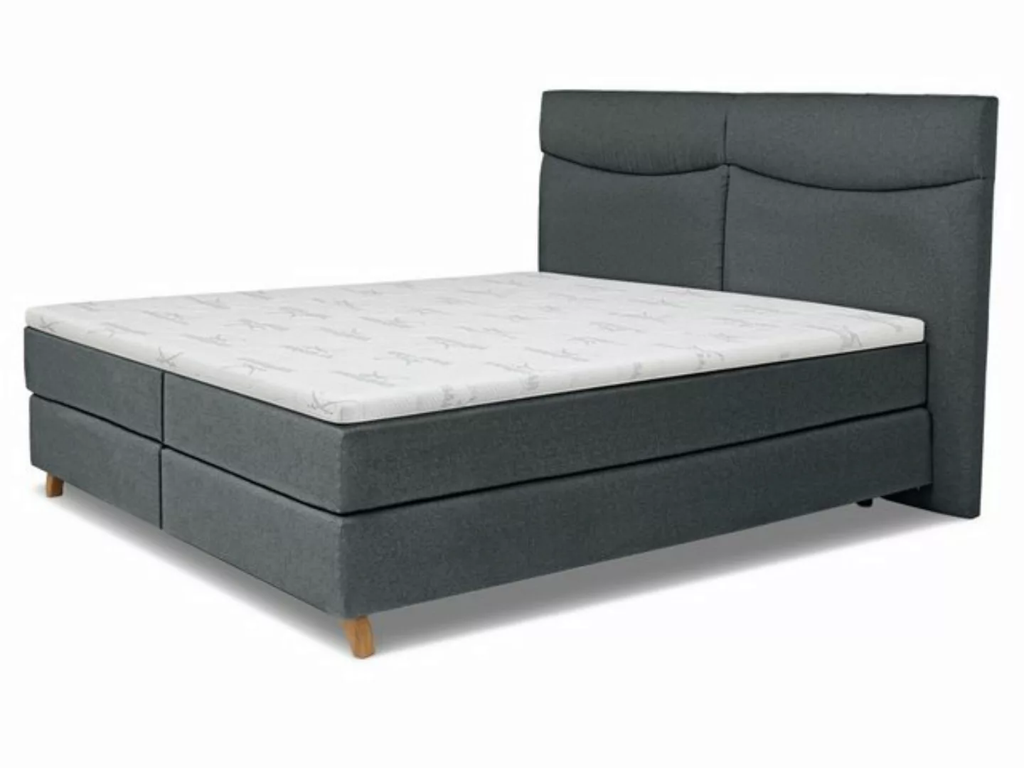 SANSIBAR Living Boxspringbett Boxspringbett SANSIBAR LANGEOOG blau Box-Spri günstig online kaufen