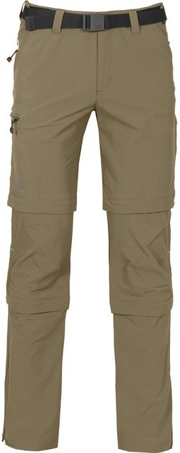 Bergson Outdoorhose QUEENSLAND Doppel Zipp-Off mit T-ZIPP Herren Wanderhose günstig online kaufen