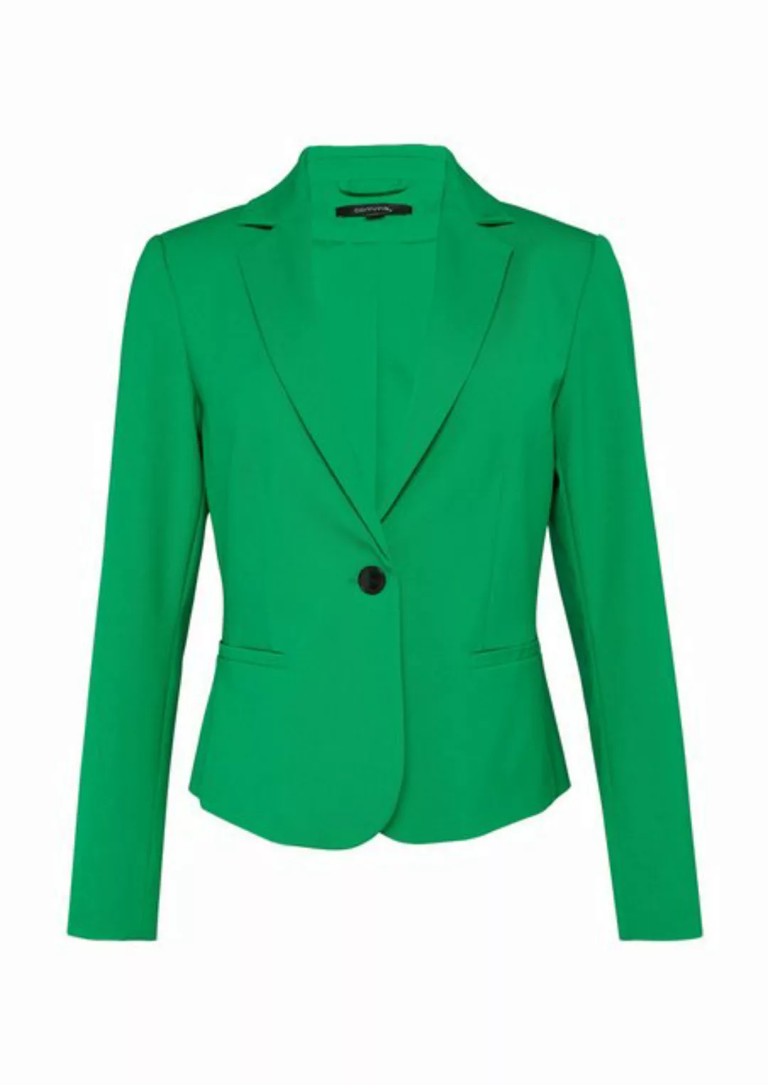 Comma Blusenblazer Antaillierter Blazer mit Reverskragen und Knopfverschlus günstig online kaufen