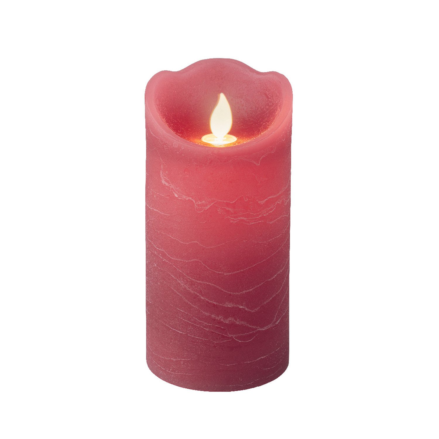 MARELIDA LED-Kerze mit beweglicher Flamme Echtwachs günstig online kaufen
