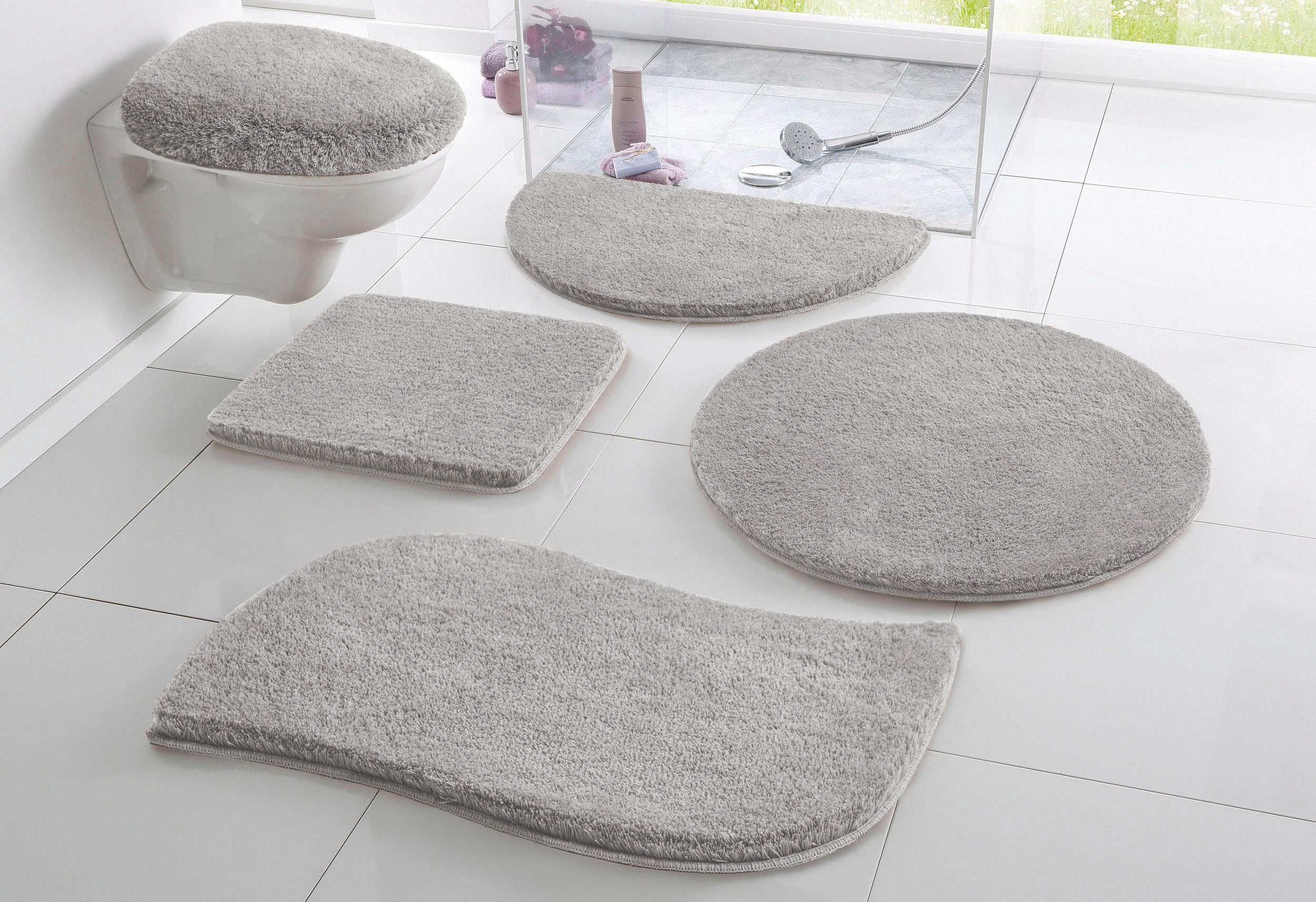 my home Badematte Merida, Badvorleger, Badezimmer günstig online kaufen