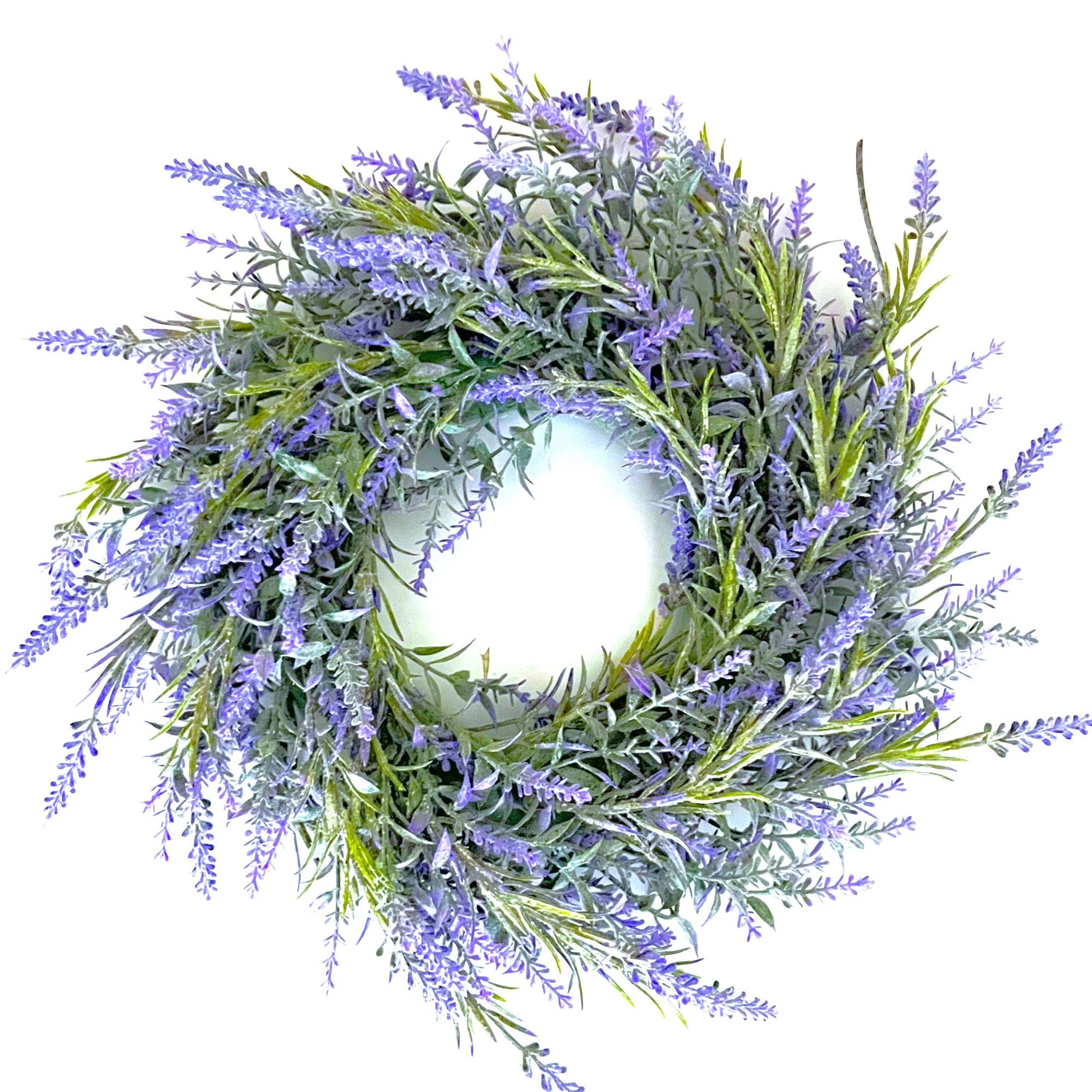 Kunstkranz Deko Kunstkranz Lavendel Frühling Sommer günstig online kaufen
