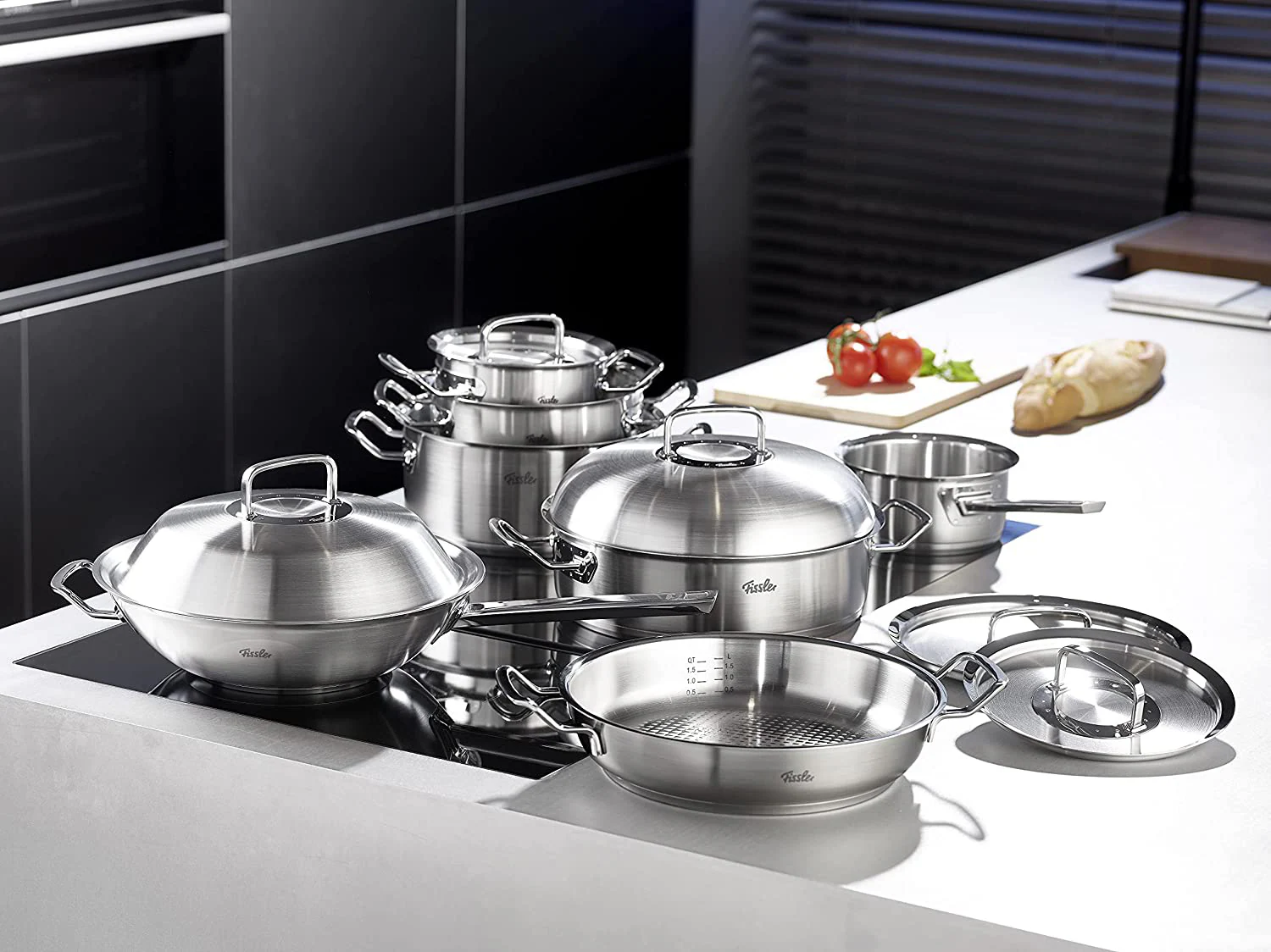 Fissler Topf-Set »ORIGINAL-PROFI COLLECTION® Edelstahl-Topfset«, Edelstahl günstig online kaufen