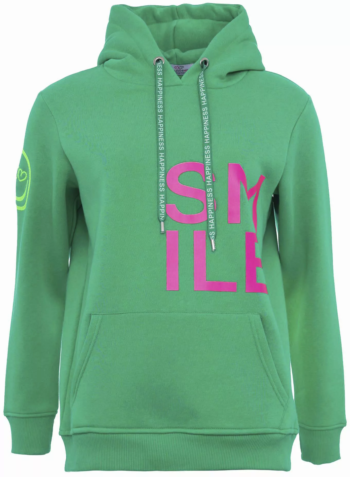 Zwillingsherz Hoodie ""Alissa"", mit SMILE Print günstig online kaufen