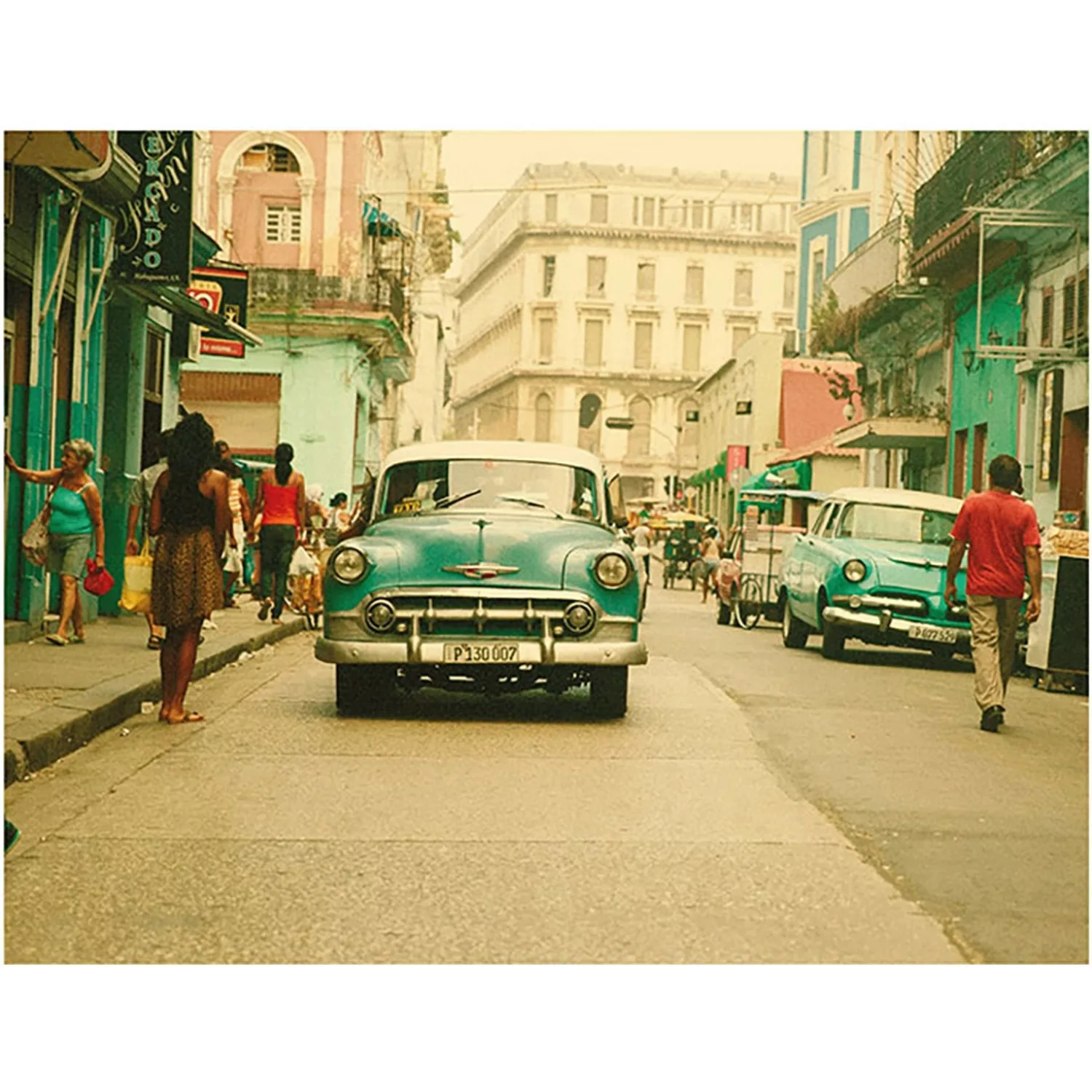 Komar Poster »Cuba Rush«, Städte, (1 St.), Kinderzimmer, Schlafzimmer, Wohn günstig online kaufen
