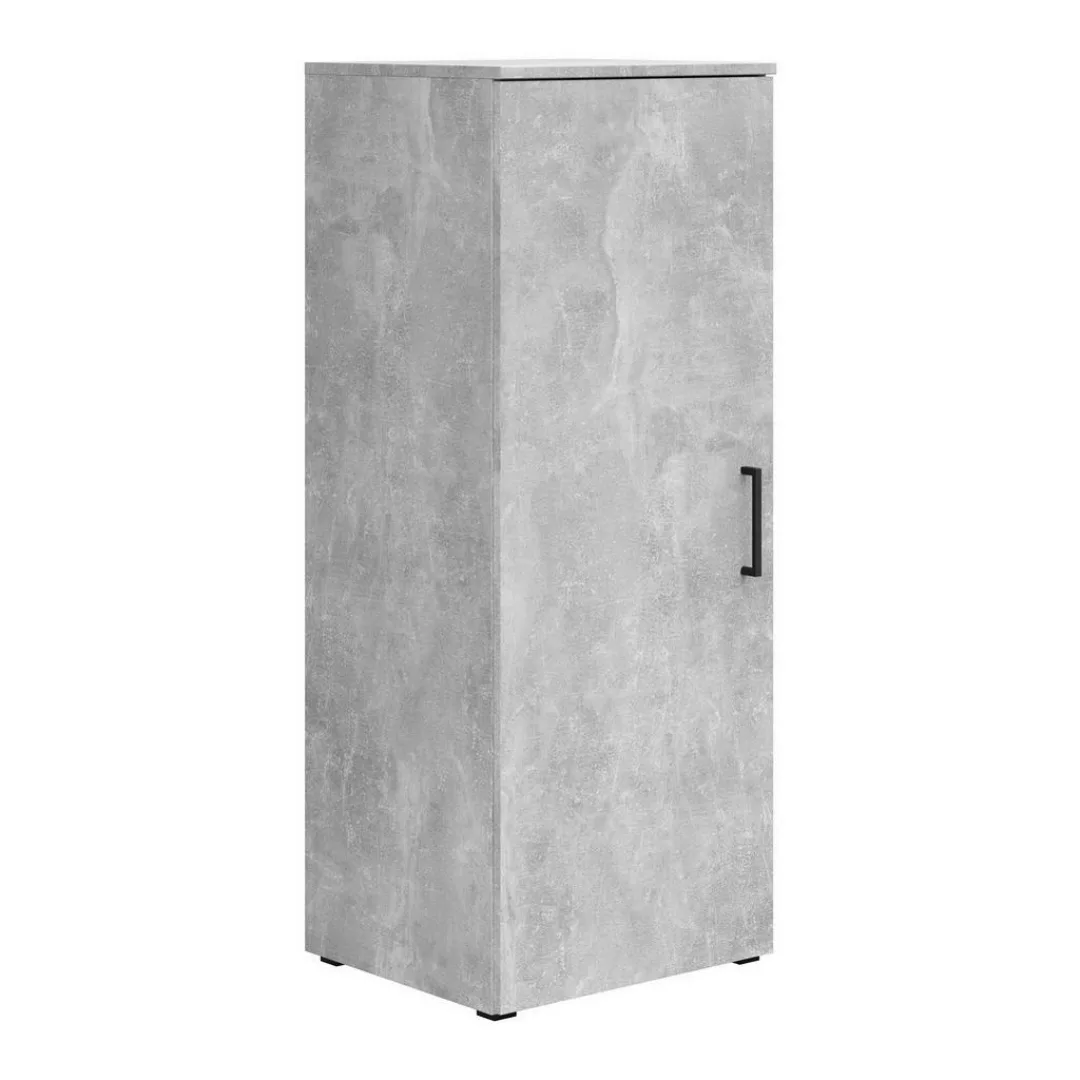 Schrank Multi-Stauraum Typ 16 Beton Optik B/H/T: ca. 45x115x40 cm günstig online kaufen