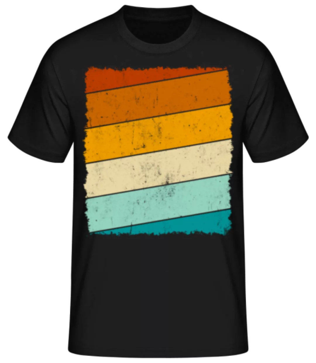 Retro Hintergrund Rechteck · Männer Basic T-Shirt günstig online kaufen