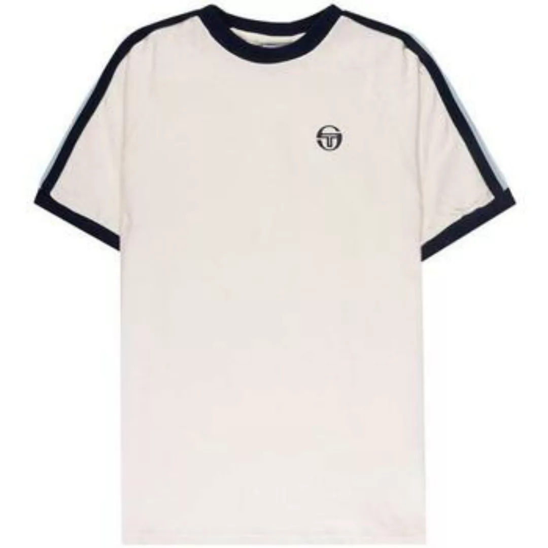 Sergio Tacchini  T-Shirts & Poloshirts Hadow Ringer T-Shirt Gardenia günstig online kaufen