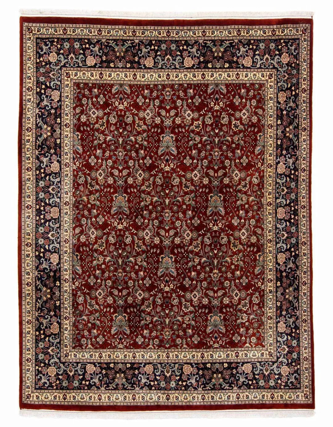 morgenland Wollteppich »Moud Blumenmuster Rosso 280 x 215 cm«, rechteckig, günstig online kaufen