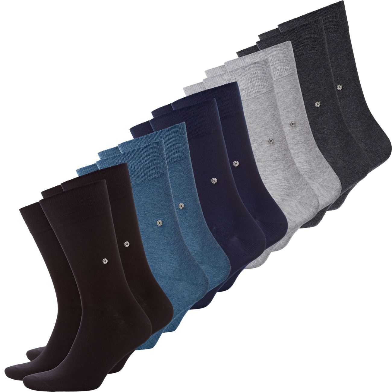Burlington Herren Socken Everyday 4er 6er 8er Multipack günstig online kaufen