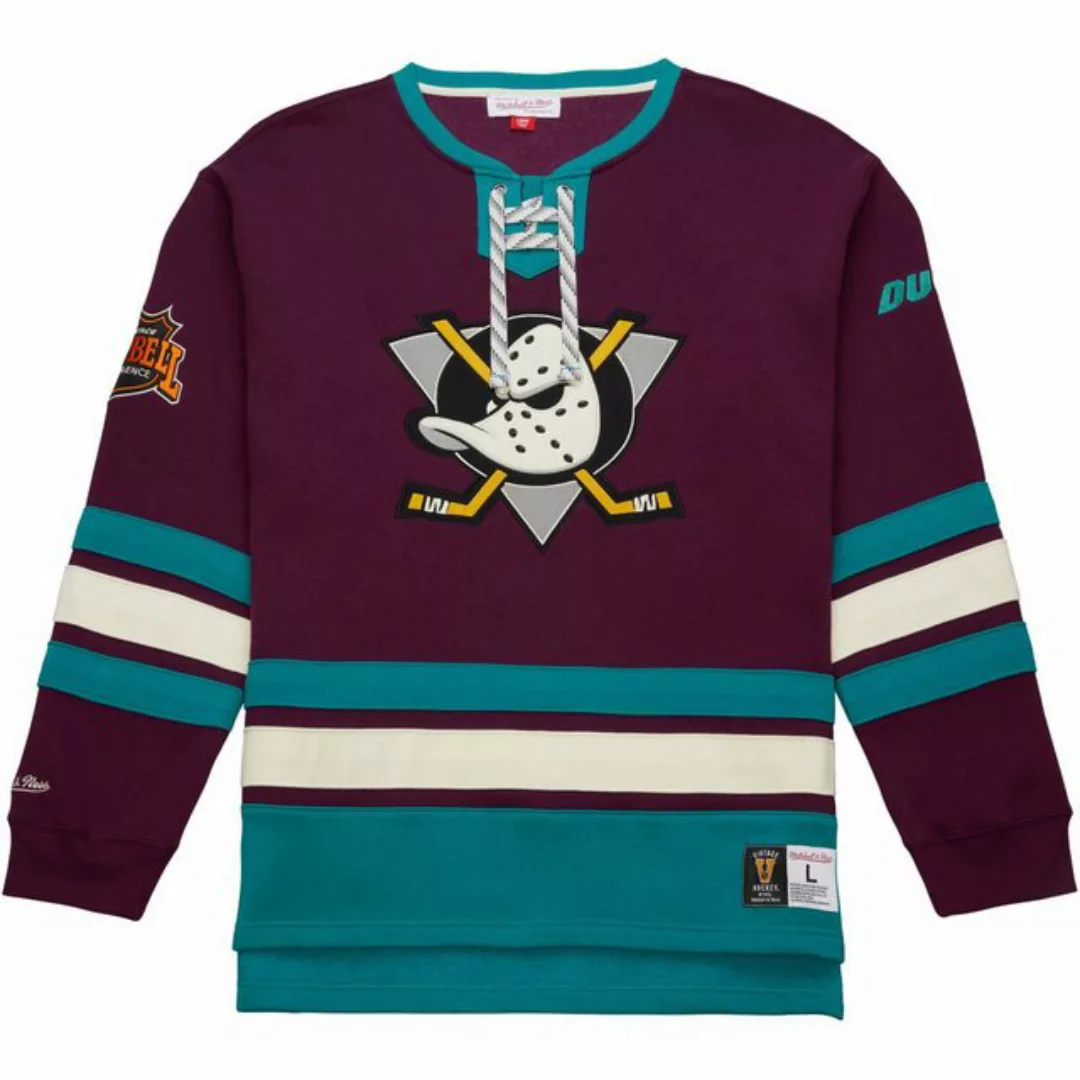 Mitchell & Ness Kapuzenpullover Anaheim Ducks NHL LaceUp Heritage günstig online kaufen