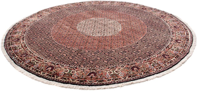 morgenland Orientteppich »Perser - Bidjar rund - 260 x 260 cm - dunkelrot«, günstig online kaufen