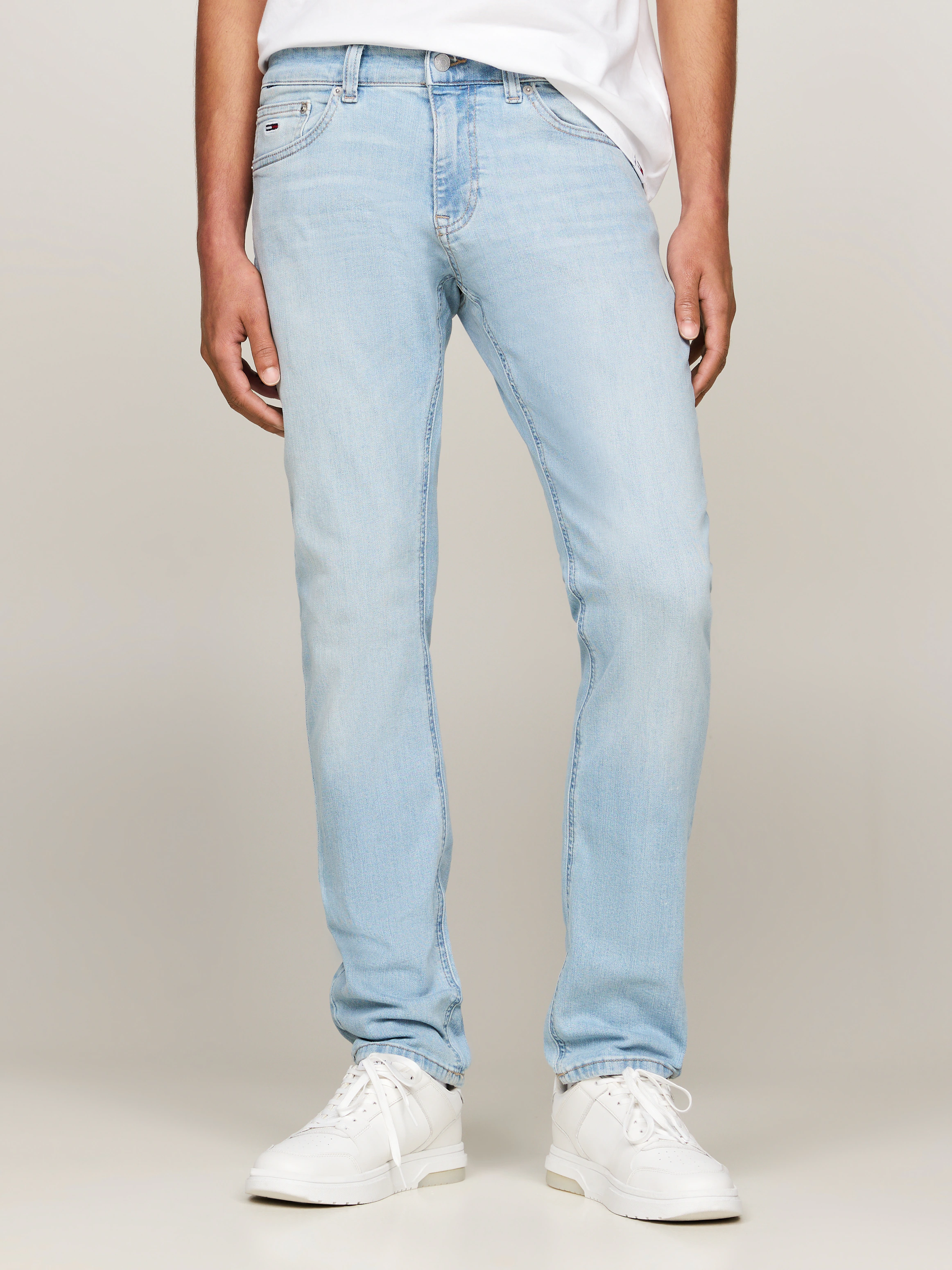 Tommy Jeans Slim-fit-Jeans "SCANTON SLIM", mit Logoprägung günstig online kaufen