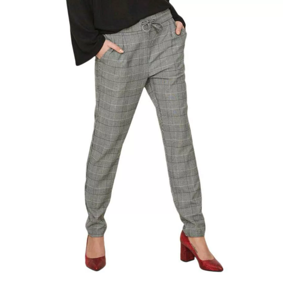 Vero Moda Chequered Hose S Grey günstig online kaufen