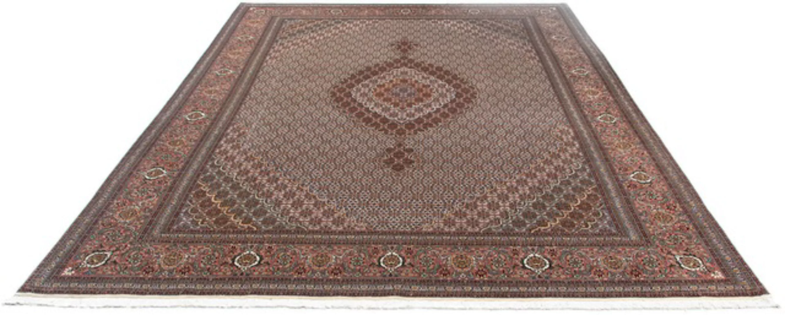 morgenland Orientteppich »Perser - Täbriz - 341 x 251 cm - dunkelbraun«, re günstig online kaufen