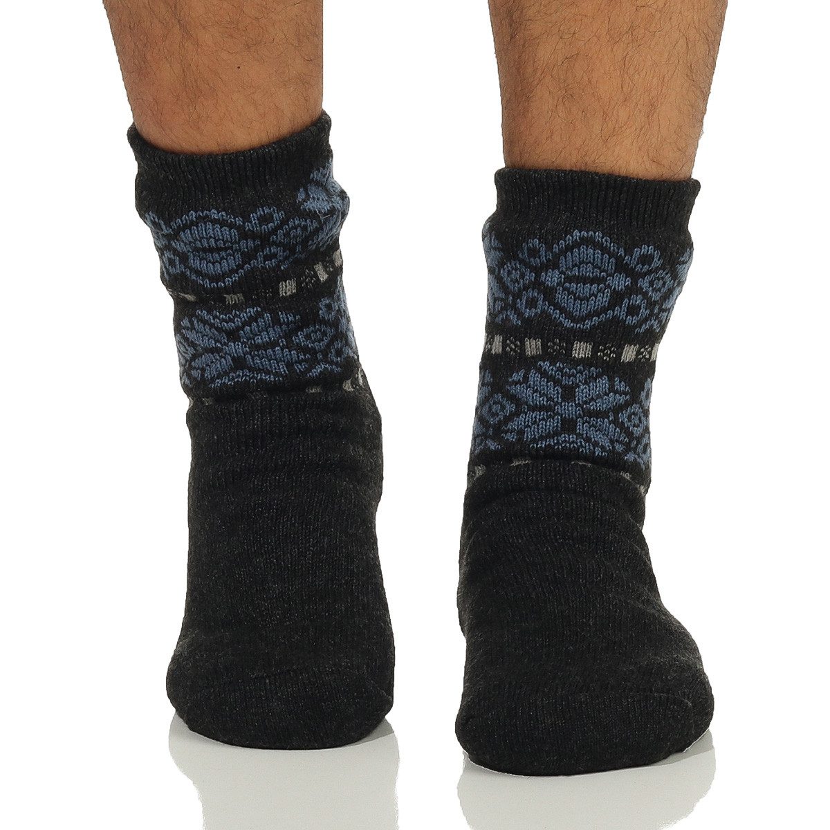Antonio ABS-Socken Herren Hüttensocken 71 Grau günstig online kaufen