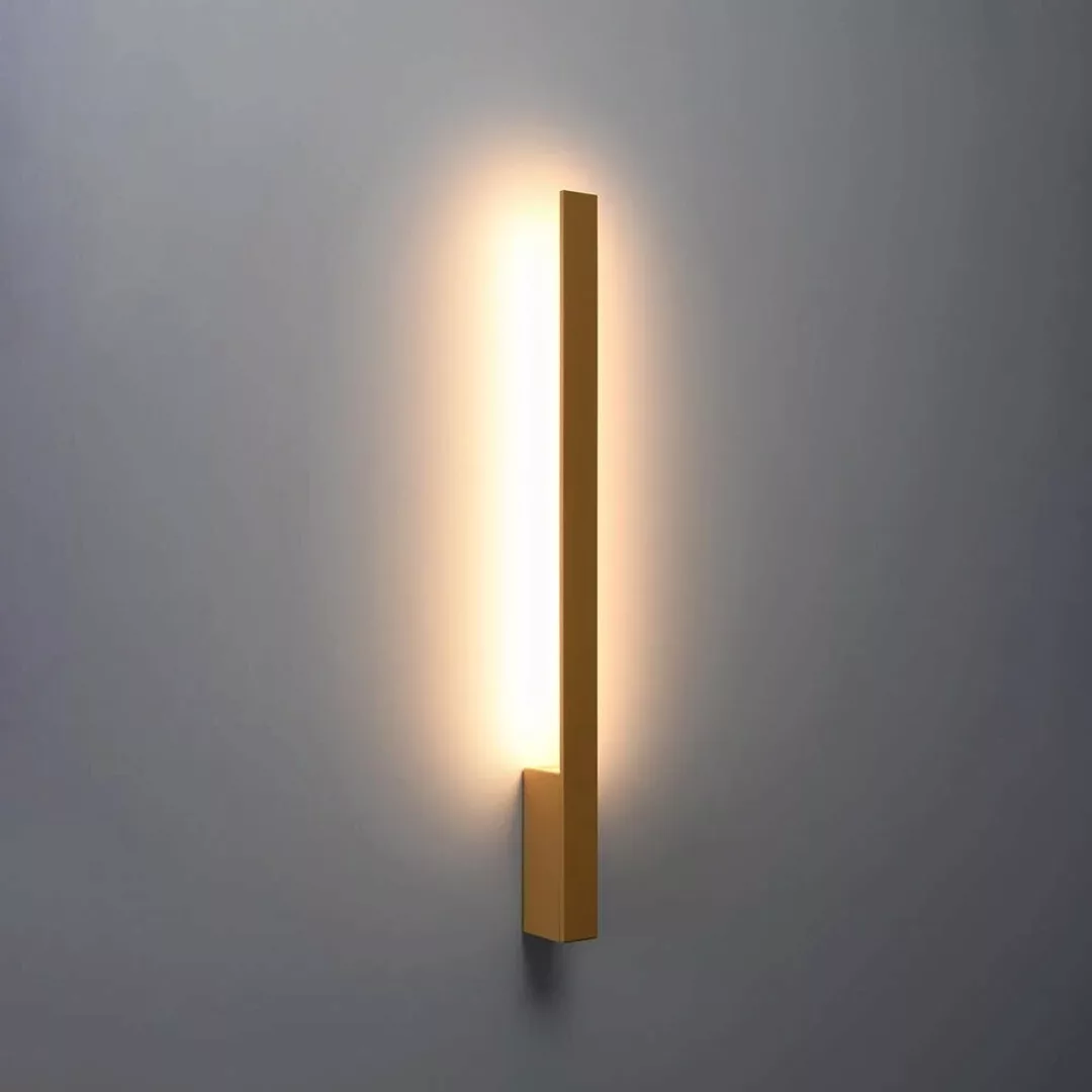 famlights | LED Wandleuchte Laren in Gold 15W 1725lm 3000K günstig online kaufen