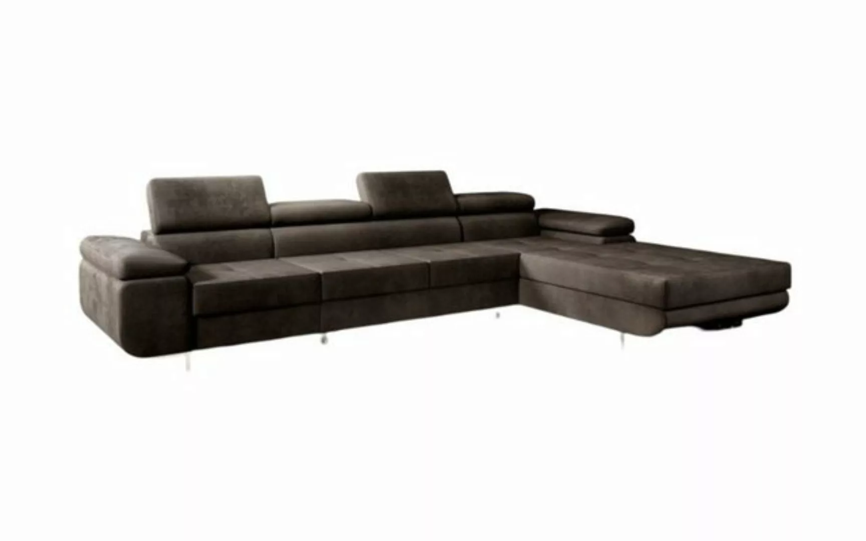 Luxusbetten24 Schlafsofa Designer Sofa Calvera Maxi, mit Stauraum und Schla günstig online kaufen