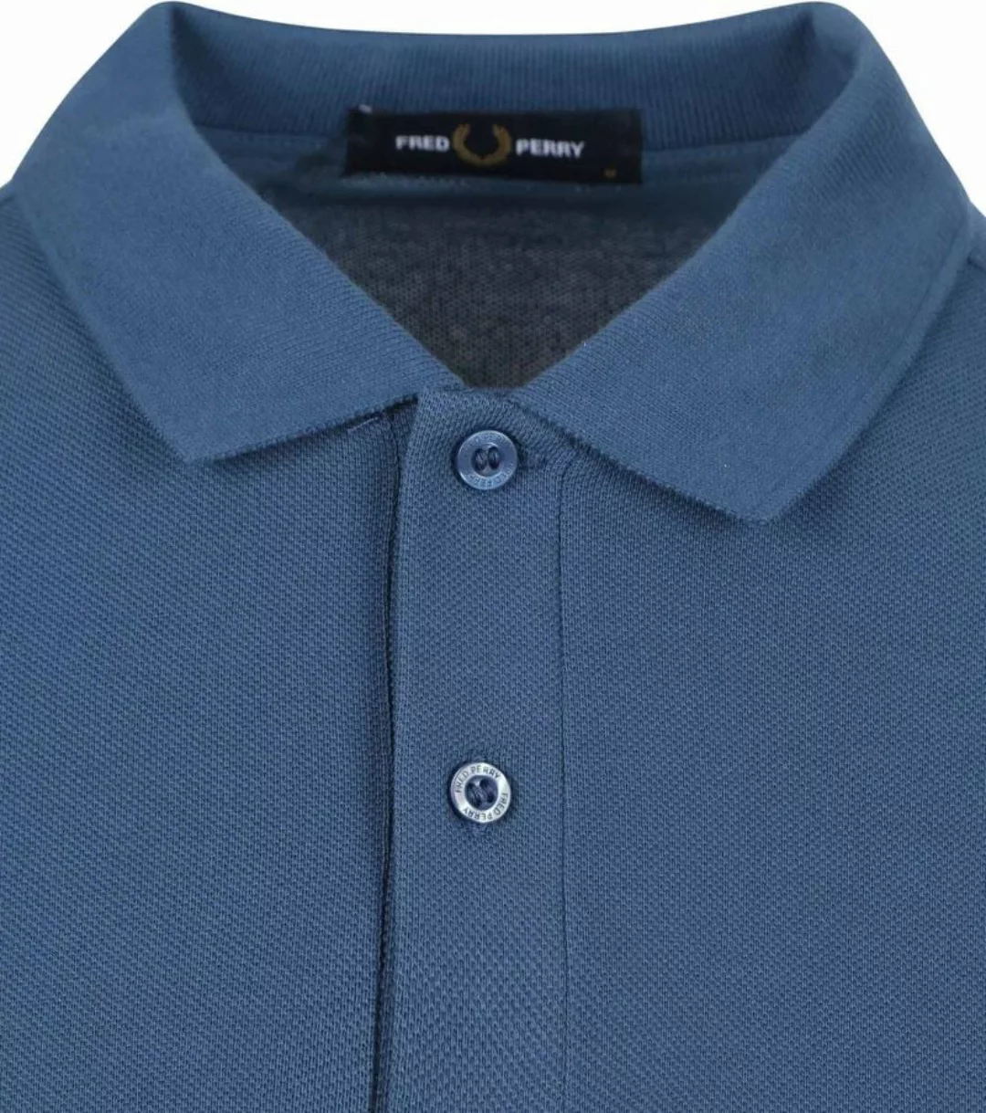 Fred Perry Polo Plain Mid Blau - Größe XXL günstig online kaufen