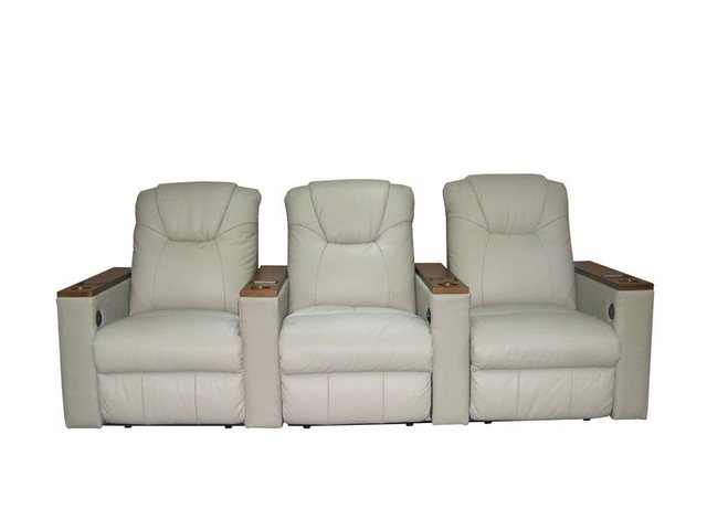 Salottini Polstergarnitur Elektrisches Recliner Kinosofa Portland II Deluxe günstig online kaufen