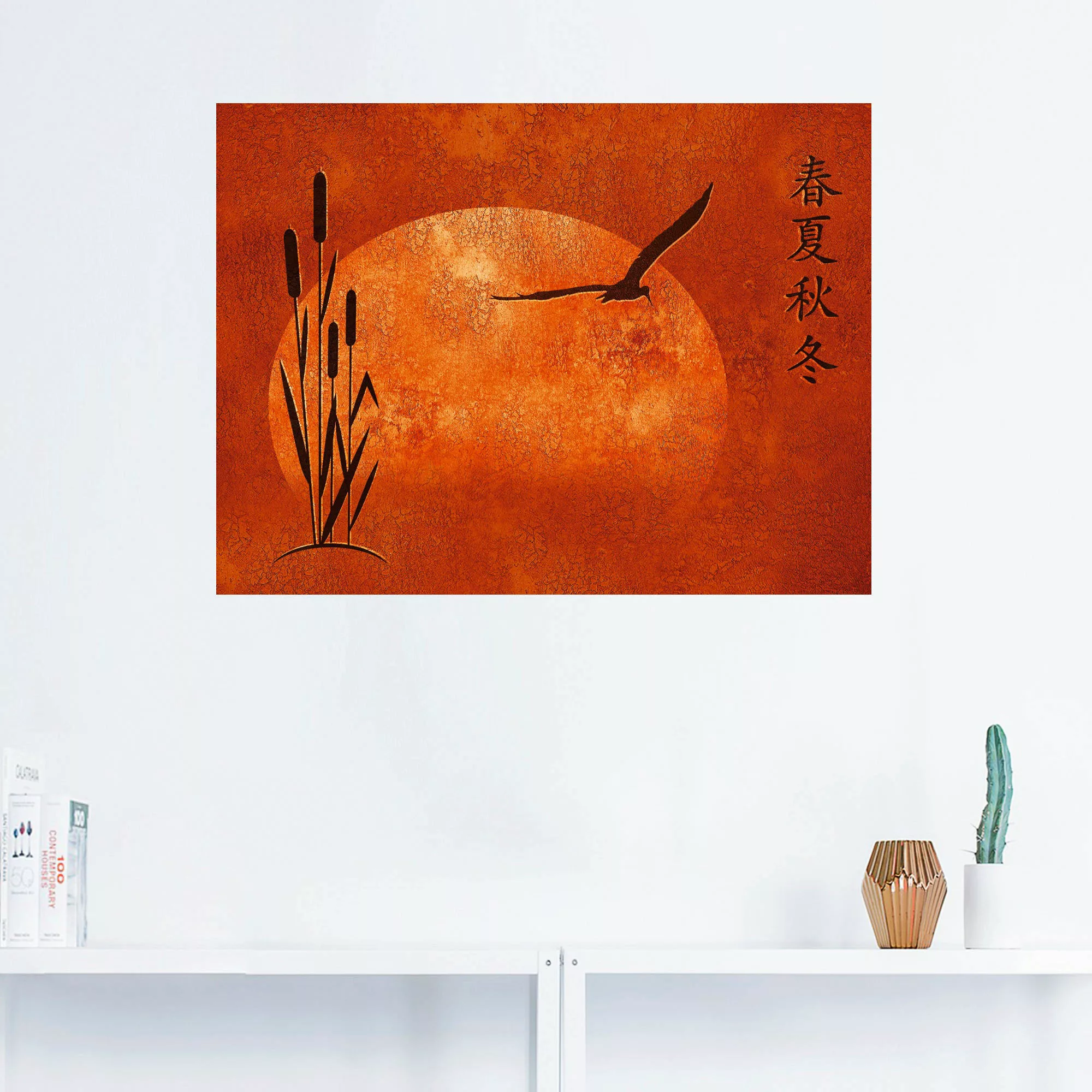 Artland Wandbild "Asiatische Jahreszeiten", Zen, (1 St.) günstig online kaufen