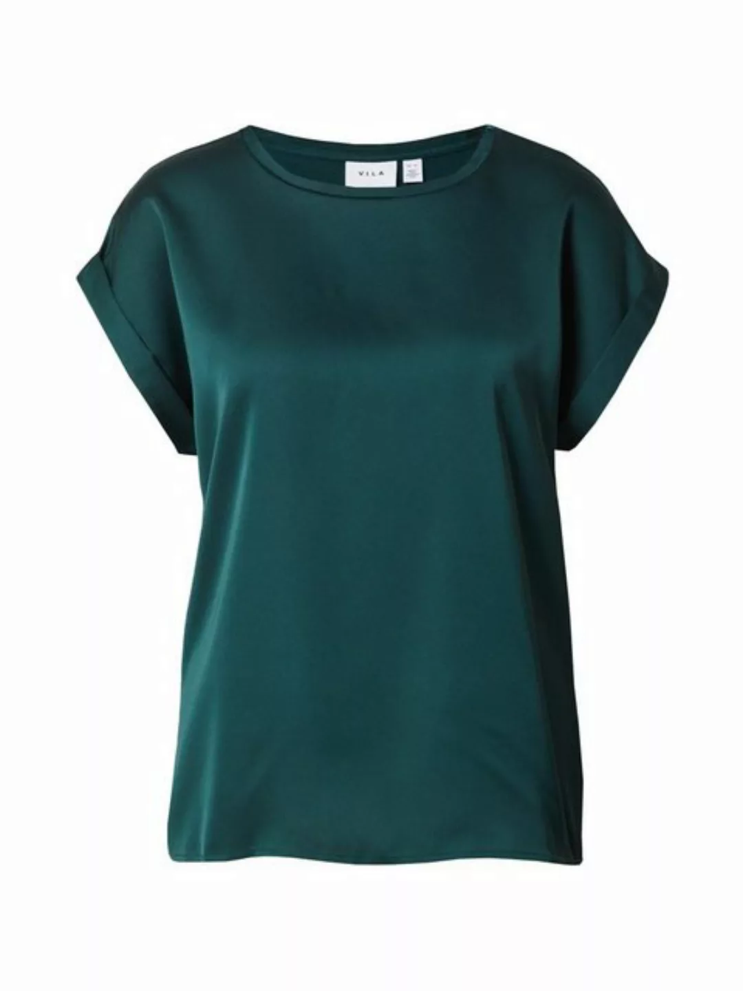 Vila Kurzarmshirt VIELLETTE S/S SATIN TOP - NOOS Satin Optik günstig online kaufen