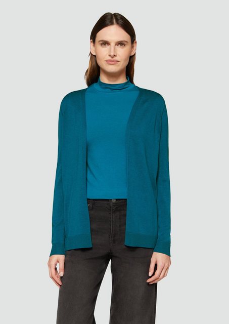 s.Oliver Strickjacke Cardigan aus Viskose-Baumwollmix günstig online kaufen