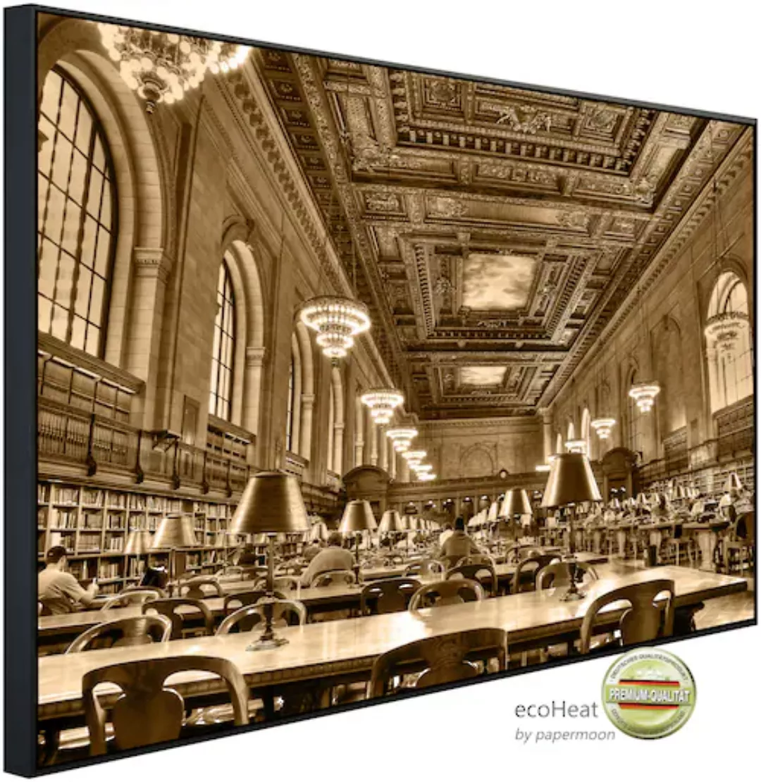 Papermoon Infrarotheizung »Alte Bücherrei« günstig online kaufen