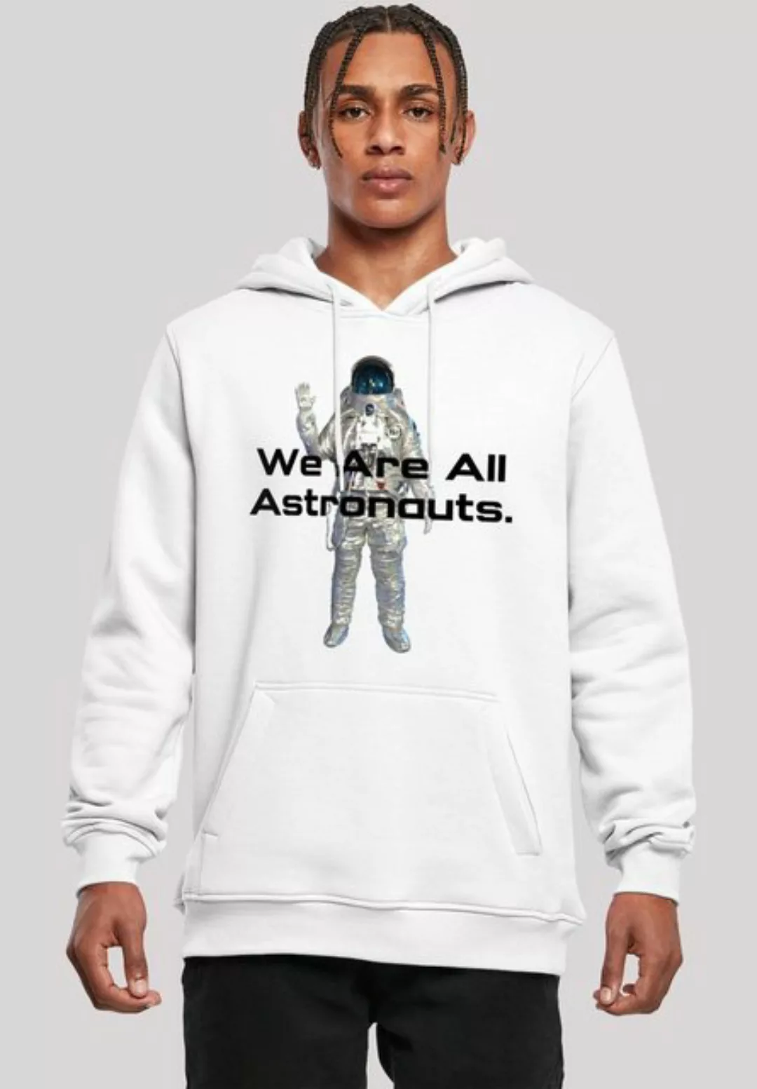F4NT4STIC Kapuzenpullover PHIBER SpaceOne We are all astronauts Print günstig online kaufen