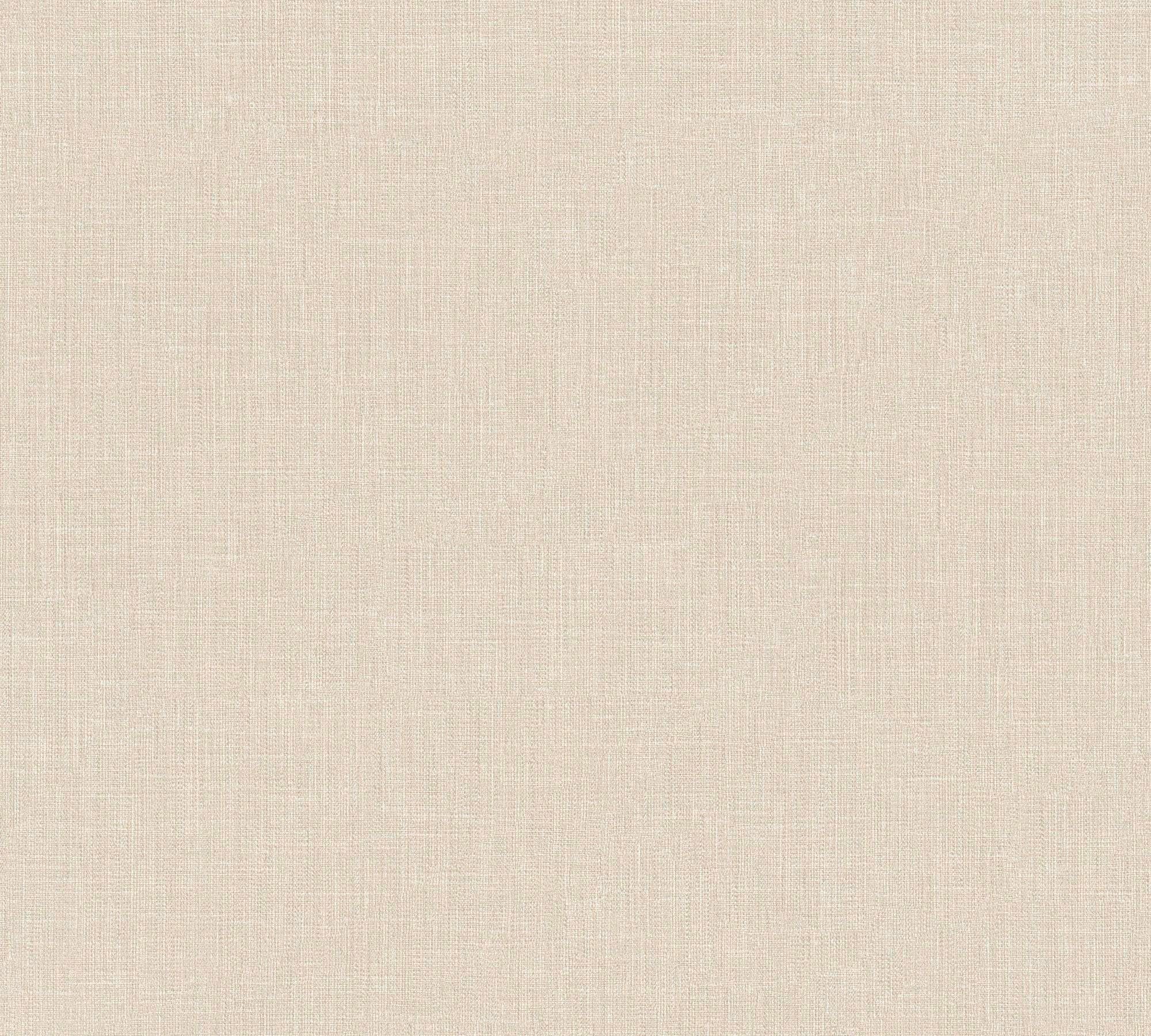 Bricoflor Beige Vliestapete mit Leinenstruktur Einfarbige Tapete in Textilo günstig online kaufen