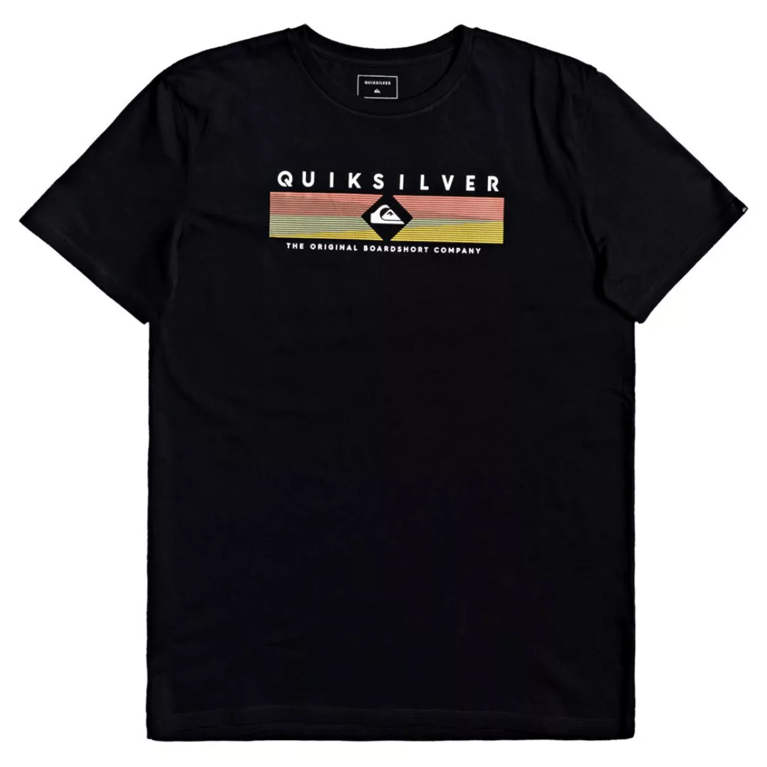 Quiksilver Distant Fortune Kurzärmeliges T-shirt XS Black günstig online kaufen