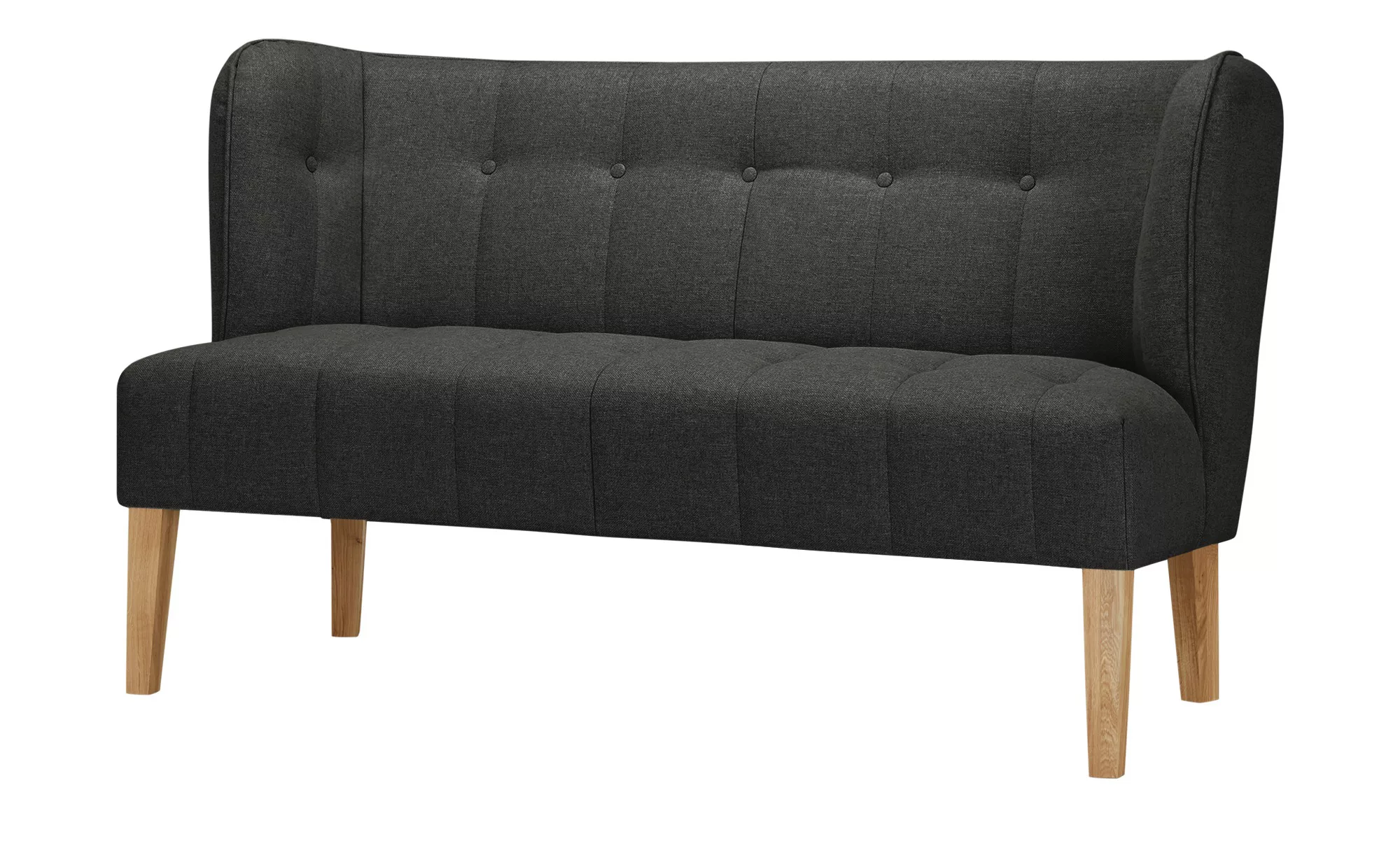 switch Küchensofa Webstoff  Bella - grau - 158 cm - 90 cm - 69 cm - Bänke > günstig online kaufen