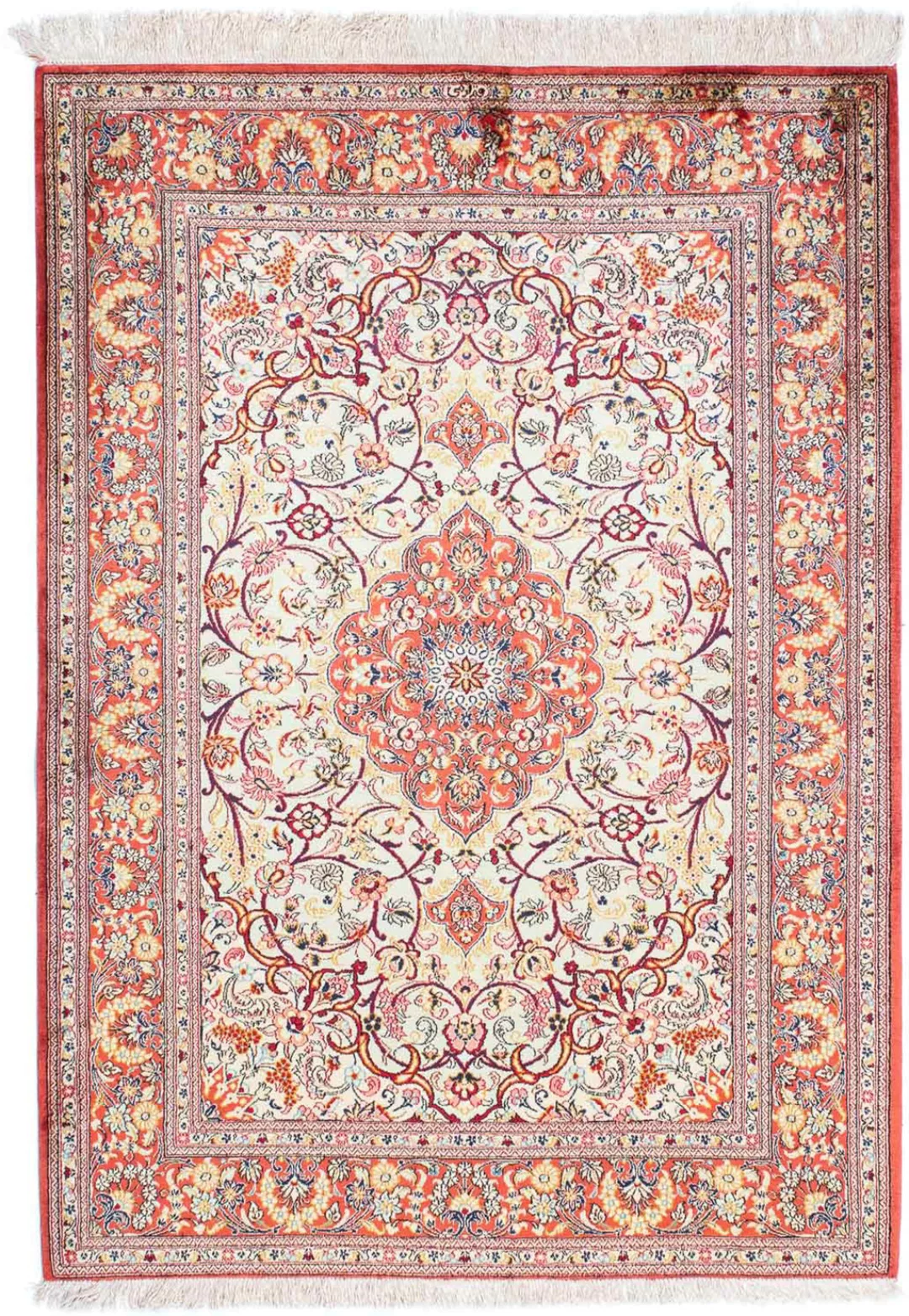 morgenland Orientteppich »Perser - Ghom - 152 x 105 cm - hellrot«, rechteck günstig online kaufen