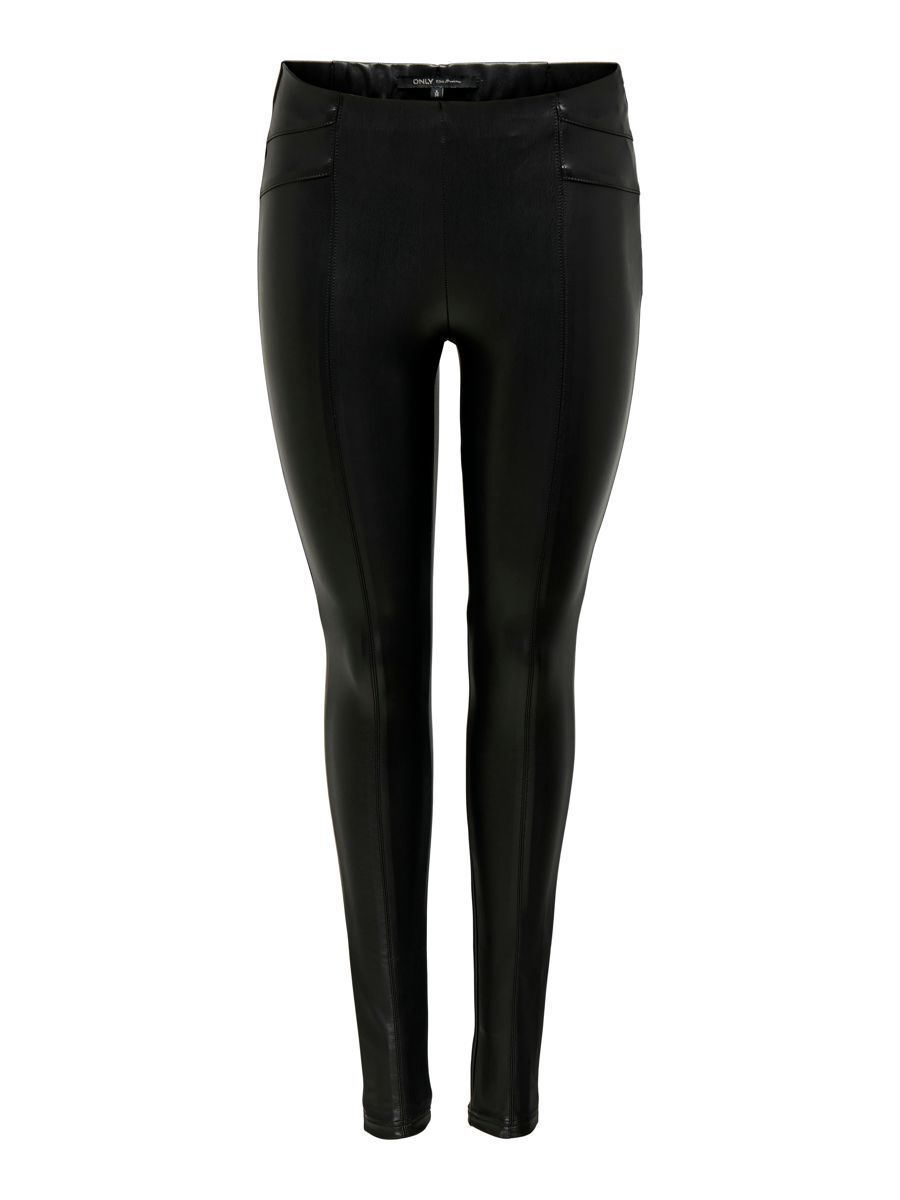 ONLY Mid Waist Tall- Leggings Damen Schwarz günstig online kaufen